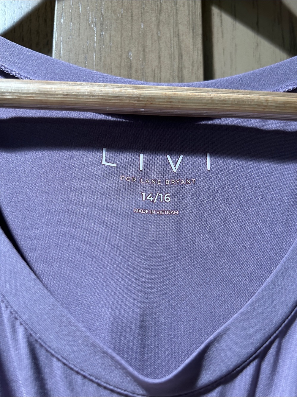 LIVI by Lane Bryant Sleeveless Lilac Dress - Picture 2 of 5